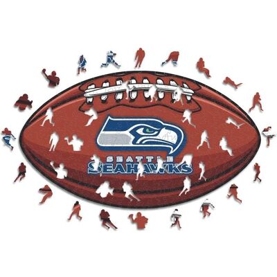 ICONIC Puzzles - Seattle Seahawks NFL Puzzle - 150 Teile - Holzpuzzle ICONIC Puzzles - Seattle Seahawks NFL Puzzle - 150 Teile - Holzpuzzle