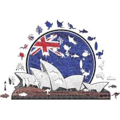 ICONIC-PUZZLES Opéra de Sydney - Puzzle en Bois Landmark ICONIC-PUZZLES Opéra de Sydney - Puzzle en Bois Landmark