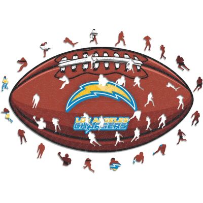 ICONIC Puzzles - LA Chargers NFL - Official - Wooden Puzzle ICONIC Puzzles - LA Chargers NFL - Official - Wooden Puzzle