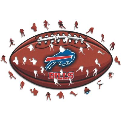 ICONIC Puzzles - Buffalo Bills - NFL Logo Holzpuzzle - Größe L (500 Teile) ICONIC Puzzles - Buffalo Bills - NFL Logo Holzpuzzle - Größe L (500 Teile)