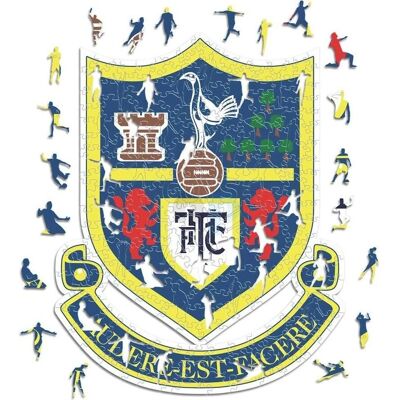 Iconic Tottenham Hotspur - FC Retro Logo Puzzle - Small (150 pcs) Iconic Tottenham Hotspur - FC Retro Logo Puzzle - Small (150 pcs)