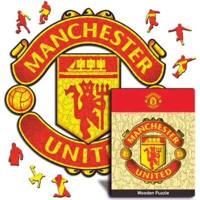 ICONIC PUZZLES - Manchester United Logo - 150 pièces - Puzzle - Publicité ICONIC PUZZLES - Manchester United Logo - 150 pièces - Puzzle - Publicité