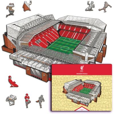 Iconic Liverpool FC Anfield Stadion Holzpuzzle - 150 Teile Iconic Liverpool FC Anfield Stadion Holzpuzzle - 150 Teile