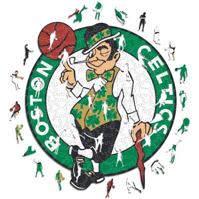 ICONIC Puzzles - Boston Celtics Holzpuzzle - 270 Teile - Holz - Puzzle ICONIC Puzzles - Boston Celtics Holzpuzzle - 270 Teile - Holz - Puzzle