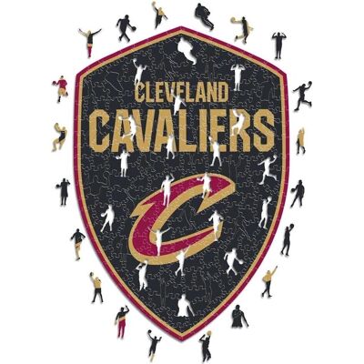 ICONIC Puzzles - Cleveland Cavaliers Logo - Holz - Puzzle ICONIC Puzzles - Cleveland Cavaliers Logo - Holz - Puzzle