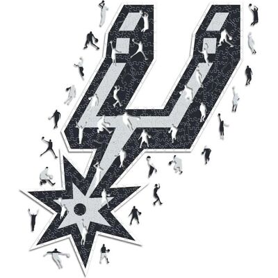 Iconic NBA - San Antonio Spurs - Logo - Holz Puzzle M - Puzzle Iconic NBA - San Antonio Spurs - Logo - Holz Puzzle M - Puzzle