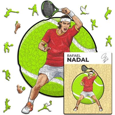 ICONIC-PUZZLES - Nadal Tennis - 150 pièces - Puzzle - Publicité ICONIC-PUZZLES - Nadal Tennis - 150 pièces - Puzzle - Publicité