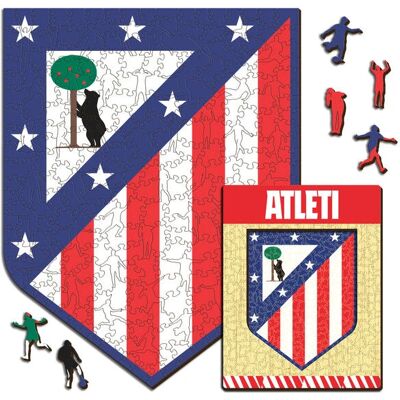 Iconic Puzzles Atletico Madrid Logo Jigsaw puzzle - 150 pcs - Sports Iconic Puzzles Atletico Madrid Logo Jigsaw puzzle - 150 pcs - Sports