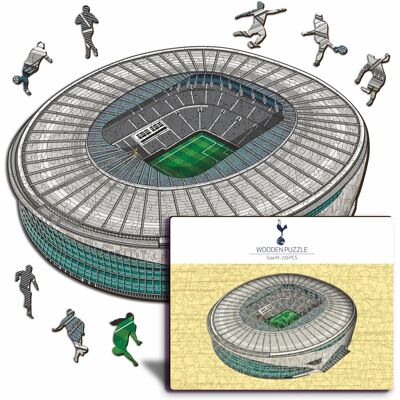 Puzzle in legno ICONIC Tottenham Hotspur FC - Stadio - 500 pezzi Puzzle in legno ICONIC Tottenham Hotspur FC - Stadio - 500 pezzi
