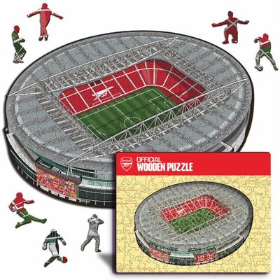 Iconic Arsenal FC - Emirates Stadium - Holz Puzzle S (150 Teile) Iconic Arsenal FC - Emirates Stadium - Holz Puzzle S (150 Teile)
