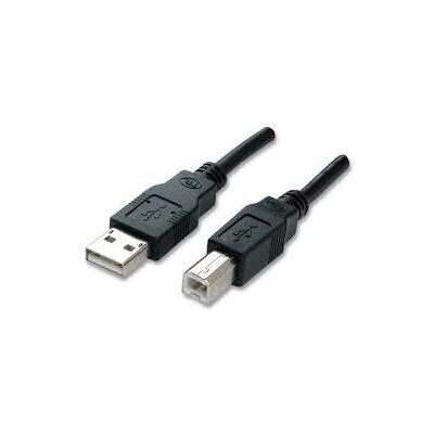 Câble USB Tecno 1,8m USB 2.0 Noir - Publicité Câble USB Tecno 1,8m USB 2.0 Noir - Publicité