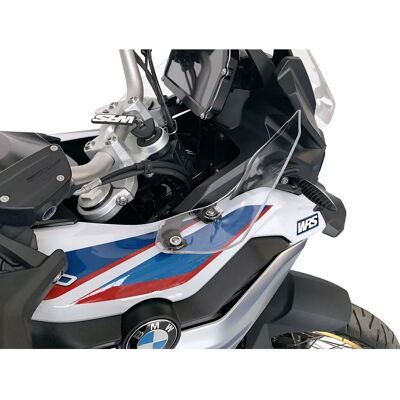 Coppia di Deflettori WRS - Trasparenti - Per BMW F 750 Gs / F 850 Gs 2018-2023 Coppia di Deflettori WRS - Trasparenti - Per BMW F 750 Gs / F 850 Gs 2018-2023