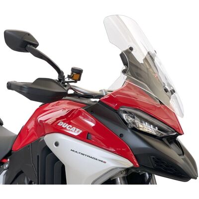 Wrs Windscreen Caponord - Parabrisas transparente para Ducati Multistrada V4 / S / Sport / Rally 2020-2024 Wrs Windscreen Caponord - Parabrisas transparente para Ducati Multistrada V4 / S / Sport / Rally 2020-2024