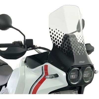 Wrs Windscreen Ducati Desert X 2022-2024 - Trasparente, Più Grande Wrs Windscreen Ducati Desert X 2022-2024 - Trasparente, Più Grande