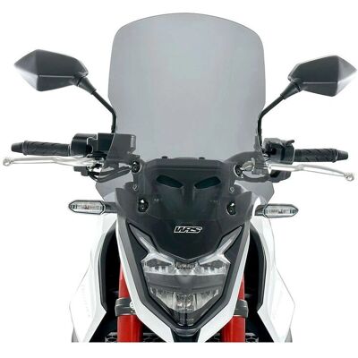 Wrs Parabrezza Honda Hornet 750 - Fumè - Versione Più Grande Wrs Parabrezza Honda Hornet 750 - Fumè - Versione Più Grande