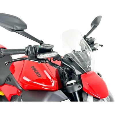Wrs Ducati Diavel V4 Cupolino - Trasparente Sport Wrs Ducati Diavel V4 Cupolino - Trasparente Sport
