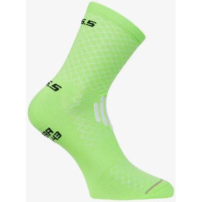 Q36.5 Leggera Grüne Fahrradsocken - Rennpassform Q36.5 Leggera Grüne Fahrradsocken - Rennpassform