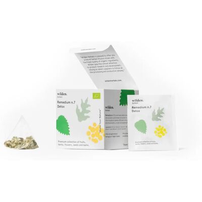 Tisana Detox Remedium N.7 di Wilden - Tisana Detox Tisana Detox Remedium N.7 di Wilden - Tisana Detox
