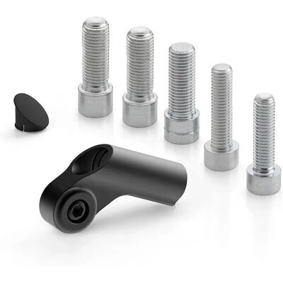 RIZOMA - BS887 - Schwarz - Universeller Lenker Spiegeladapter RIZOMA - BS887 - Schwarz - Universeller Lenker Spiegeladapter