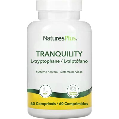 Natures Plus Tranquility L-Tryptophane 60 Comprimidos - Suplemento dietético Natures Plus Tranquility L-Tryptophane 60 Comprimidos - Suplemento dietético