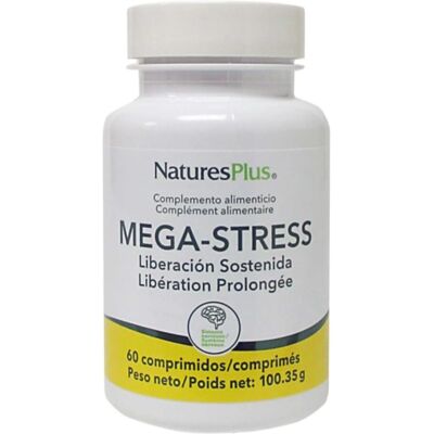 NaturesPlus Mega Stress - Dietary Supplement for Stress Relief NaturesPlus Mega Stress - Dietary Supplement for Stress Relief