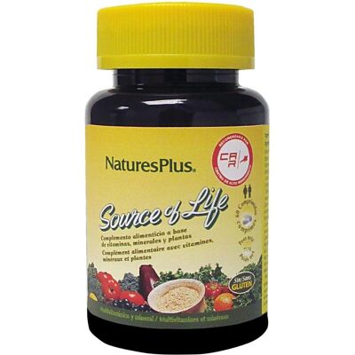 NATURE'S PLUS Source of Life 60 Comprimidos - Multivitamina NATURE'S PLUS Source of Life 60 Comprimidos - Multivitamina