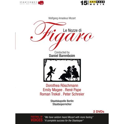 Mozart: Figaros bröllop - Region 2 DVD Mozart: Figaros bröllop - Region 2 DVD