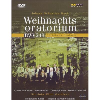 Bach: Oratorio de Noël (Gardiner) DVD - Région 2 - Publicité Bach: Oratorio de Noël (Gardiner) DVD - Région 2 - Publicité