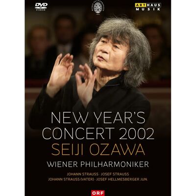 Wiener Philharmoniker Ozawa 2002 DVD - Concert du Nouvel An - Publicité Wiener Philharmoniker Ozawa 2002 DVD - Concert du Nouvel An - Publicité