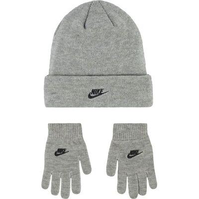 Nike Børn Hue - Mørkegrå meleret - Unisex - One Size Nike Børn Hue - Mørkegrå meleret - Unisex - One Size