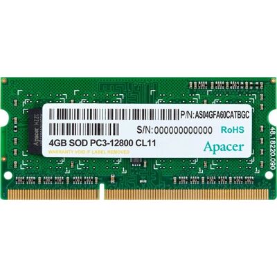 Apacer - DV.04G2K.KAM - 4 GB - Modulo di memoria Apacer - DV.04G2K.KAM - 4 GB - Modulo di memoria