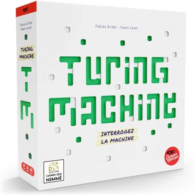 Scorpion Masqué Machine de Turing - Jeu de déduction - Publicité Scorpion Masqué Machine de Turing - Jeu de déduction - Publicité