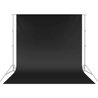 Sfondo in poliestere nero pieghevole Neewer 3 x 3.6M - Sfondo Sfondo in poliestere nero pieghevole Neewer 3 x 3.6M - Sfondo