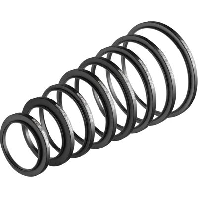 Neewer 8 Piezas Juego de Anillos Adaptadores - Accesorios para cámara Neewer 8 Piezas Juego de Anillos Adaptadores - Accesorios para cámara