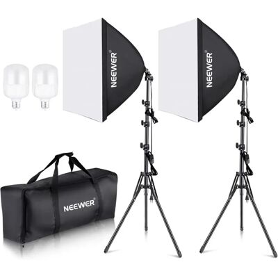 Neewer 60 x 60 cm 700W Iluminación - Reacondicionado D Neewer 60 x 60 cm 700W Iluminación - Reacondicionado D