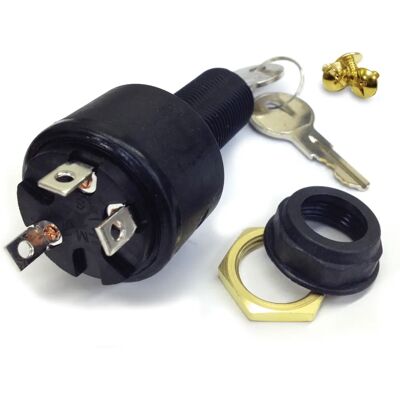 Sierra Switch Off-ign-start - Switch, Black, 3-Position Sierra Switch Off-ign-start - Switch, Black, 3-Position