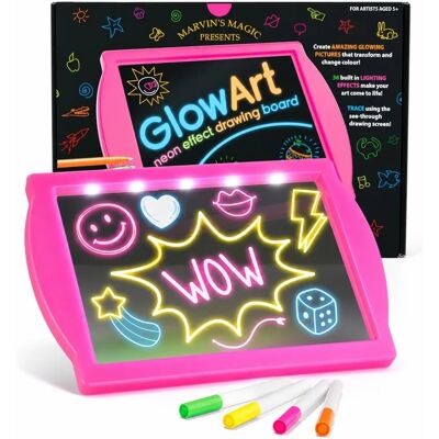 Marvins Magic Glow Art Pink - Kreatives Kunstset Marvins Magic Glow Art Pink - Kreatives Kunstset