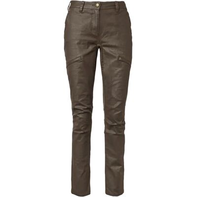 Chevalier Kvinders Vintage Bukser Læder Brun 38W - Bukser Chevalier Kvinders Vintage Bukser Læder Brun 38W - Bukser
