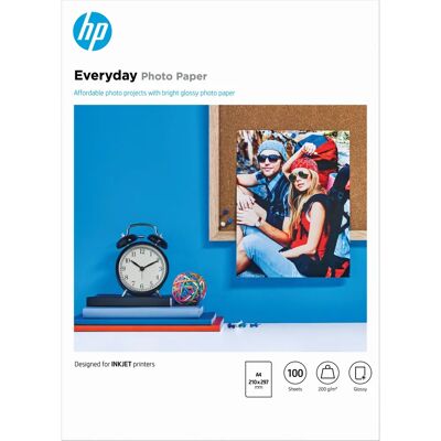 HP Q2510A A4 Glossy Photo Paper - Inkjet HP Q2510A A4 Glossy Photo Paper - Inkjet