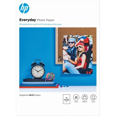 HP Everyday Photo Paper - Glossy - 200 g/m² - A4 HP Everyday Photo Paper - Glossy - 200 g/m² - A4
