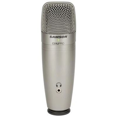 Mikrofon Samson C01U Pro - Kondensator USB do Studia Mikrofon Samson C01U Pro - Kondensator USB do Studia