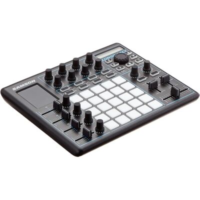 Samson Conspiracy - Controller MIDI compatto con 25 pad retroilluminati Samson Conspiracy - Controller MIDI compatto con 25 pad retroilluminati