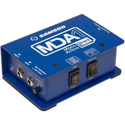 Samson MDA1 - Mono Active Direct Box - DI Box Samson MDA1 - Mono Active Direct Box - DI Box
