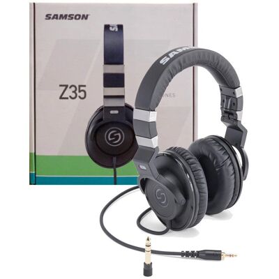 Słuchawki SAMSON Z35 - Over-ear, 20Hz-20kHz, adapter 1/4'' Słuchawki SAMSON Z35 - Over-ear, 20Hz-20kHz, adapter 1/4''