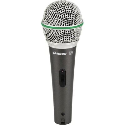 Samson Q6 Microphone - Dynamic Vocal Microphone Samson Q6 Microphone - Dynamic Vocal Microphone
