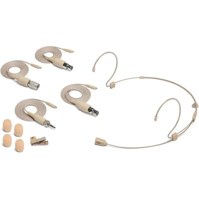Samson DE60x Headset-Mikrofon - Unidirektional, IP65, Beige Samson DE60x Headset-Mikrofon - Unidirektional, IP65, Beige