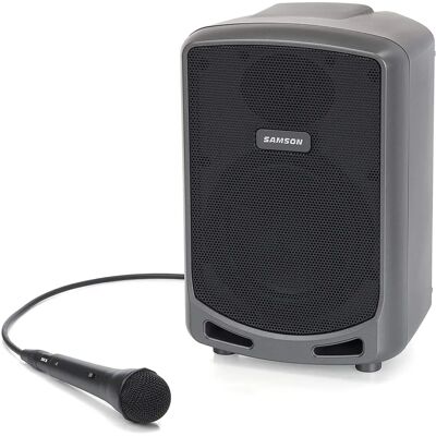 Samson Expedition Express+ Bluetooth PA Luidsprekersysteem - Draagbaar, Lichtgewicht, 6" Woofer Samson Expedition Express+ Bluetooth PA Luidsprekersysteem - Draagbaar, Lichtgewicht, 6" Woofer