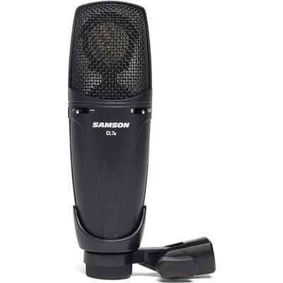 Microphone à condensateur à grande membrane Samson CL7a - Microphone - Publicité Microphone à condensateur à grande membrane Samson CL7a - Microphone - Publicité