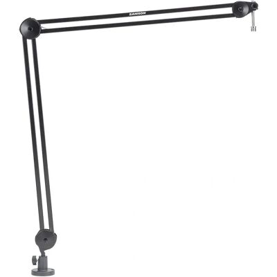 Bras de Microphone Samson MBA48-48 - Support Professionnel pour Microphone pour Podcasting et Streaming - Publicité Bras de Microphone Samson MBA48-48 - Support Professionnel pour Microphone pour Podcasting et Streaming - Publicité