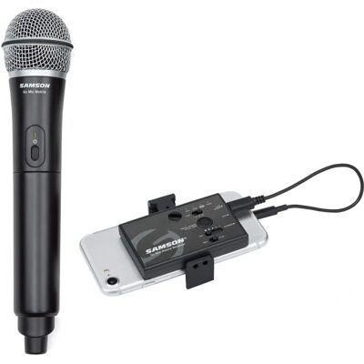 Samson Go Mic Draadloos Systeem - Draagbaar Microfoon voor Video Samson Go Mic Draadloos Systeem - Draagbaar Microfoon voor Video